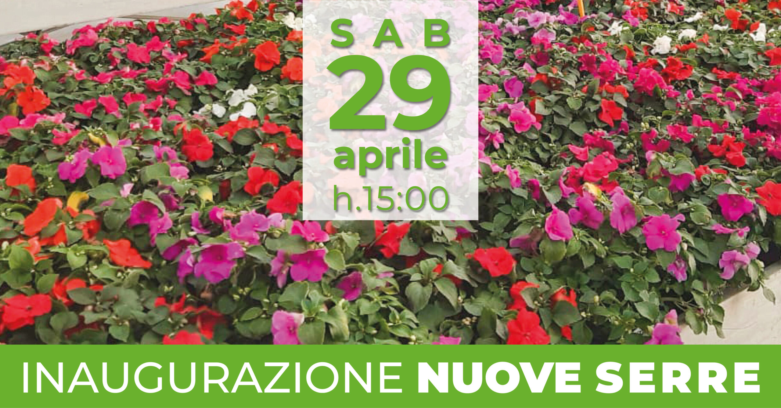 Inaugurazione nuove serre